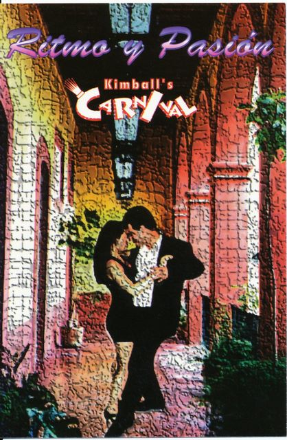 Front of Kimball's flyer circa 1995 - Luis and Eva dancing