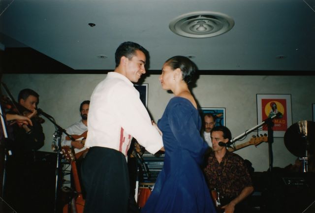 Alex da Silva and Vivian Soto dance at Sol y Luna