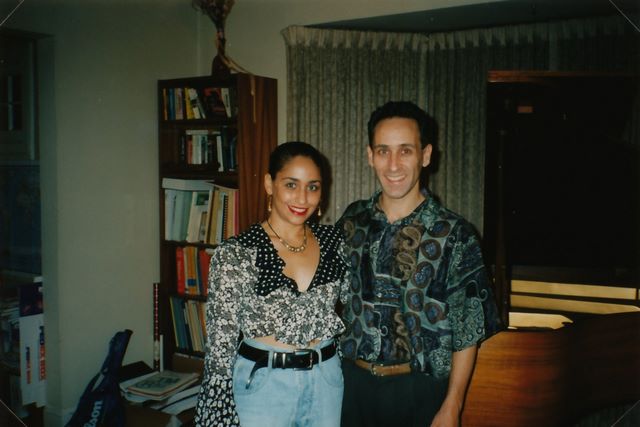 Jake and Vivian Soto at Jake's place - circa 1994