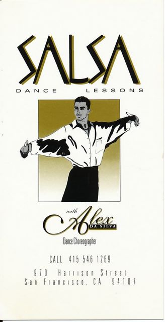 Alex da Silva business card - circa 1997