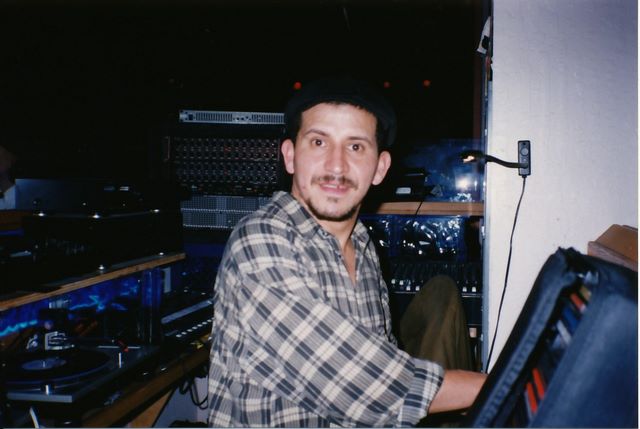 D.J. Jose Ruiz at work in Kimball's Carnival - 1996