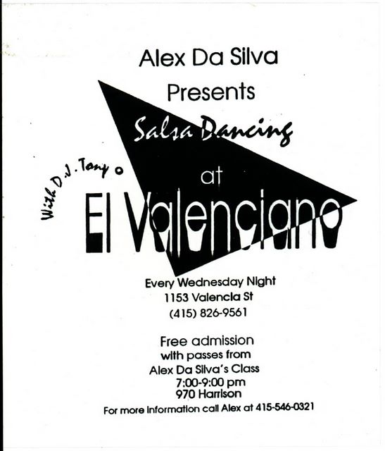 Alex starts classes at El Valenciano - 23rd and Valencia, SF, CA - summer 1996