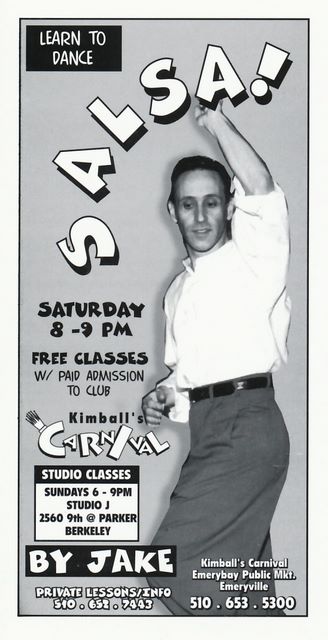 Revised flyer to remove Thursdays at Kimball's (sob sob) - 1997