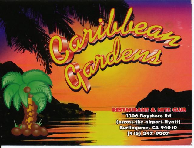 Caribbean Gardens Flyer (front)