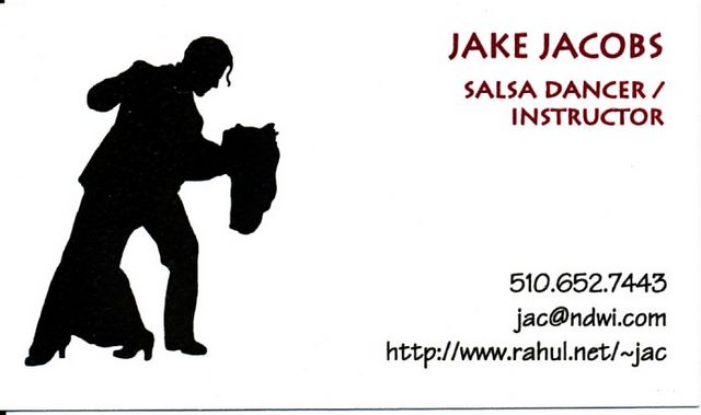 Jake's 2nd business card... 1997