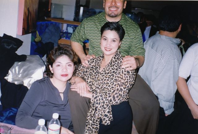 Kenny, Minda, and Fred (head cut off) - I didn't take this picture! 