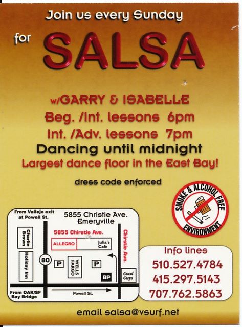 Allegro Flyer #3 (back)